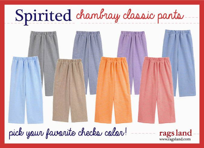 Chambray Checks Pants