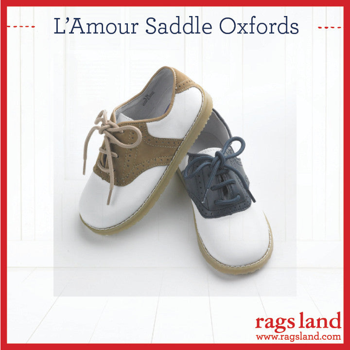 L'Amour Saddle Oxfords