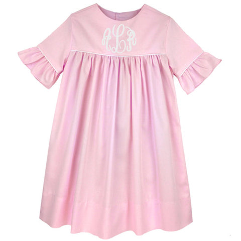 Pink Pique Kelley Dress