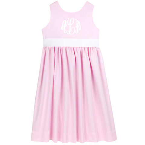 Pink Pique Picnic Dress